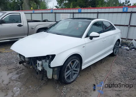 2017 Audi A3 2.0T Premium z USA, uszkodzony, nr VIN WAUGUGFFXH1043142